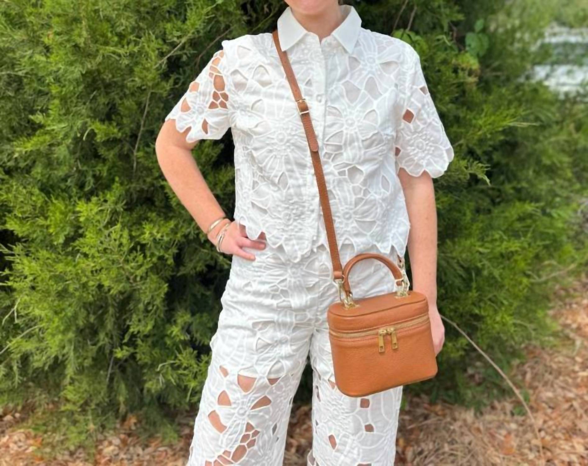 Lucy Paris - Effie Jane Eyelet Pant Set