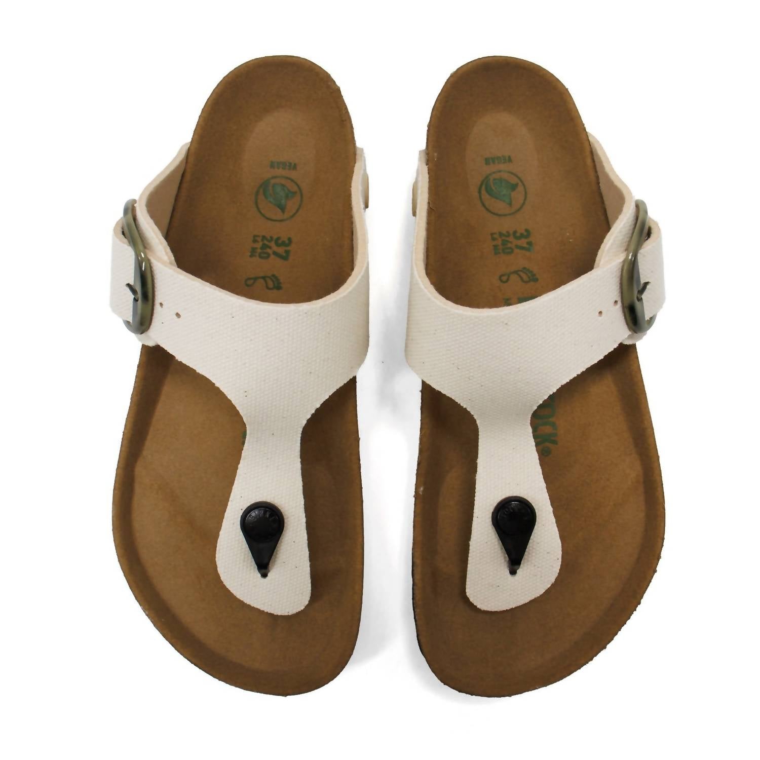Birkenstock - Women's Gizeh Big Buckle Rivet Logo Vegan Sandals