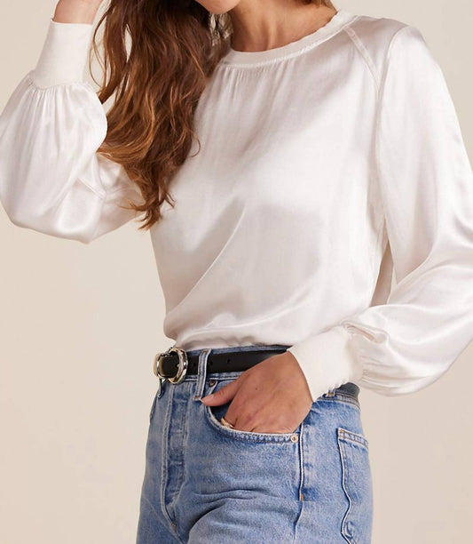 Bobi - Silky Date Night Long Sleeve Top