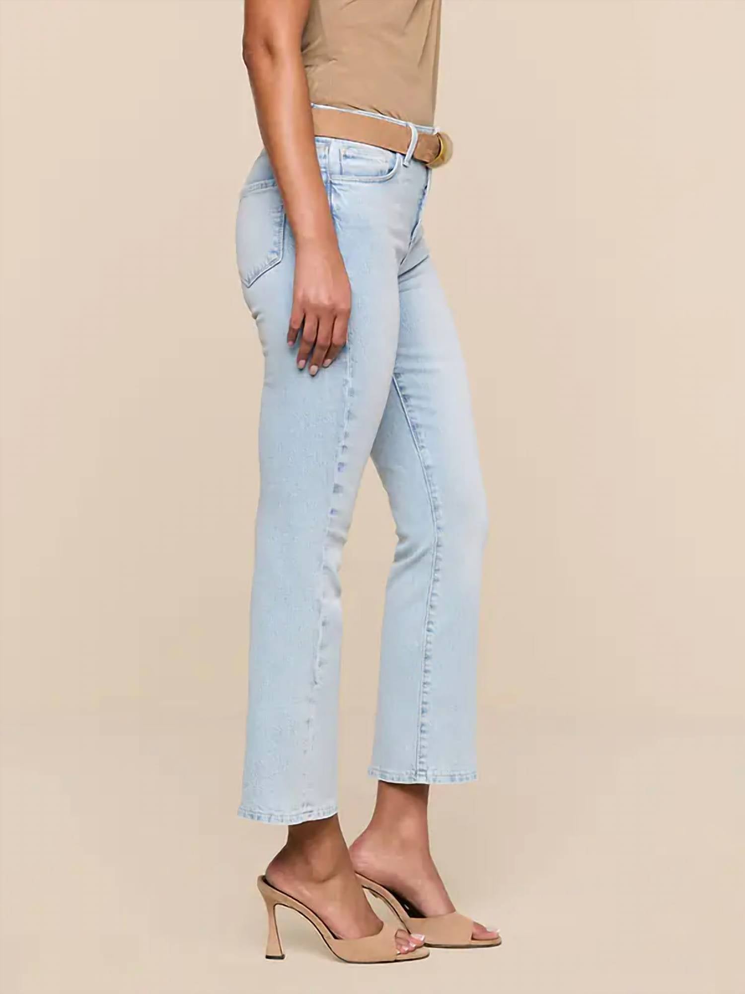 L'Agence - Tati Crop Micro Bootcut Jean