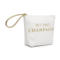 Urban Expressions - Women's But First Champagne Wristlet Bag