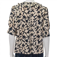 Ulla Johnson Women's Amisa Top in moonstone - women's blouse - detail view