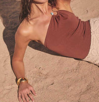 Astr - Ania One-shoulder Knit Top