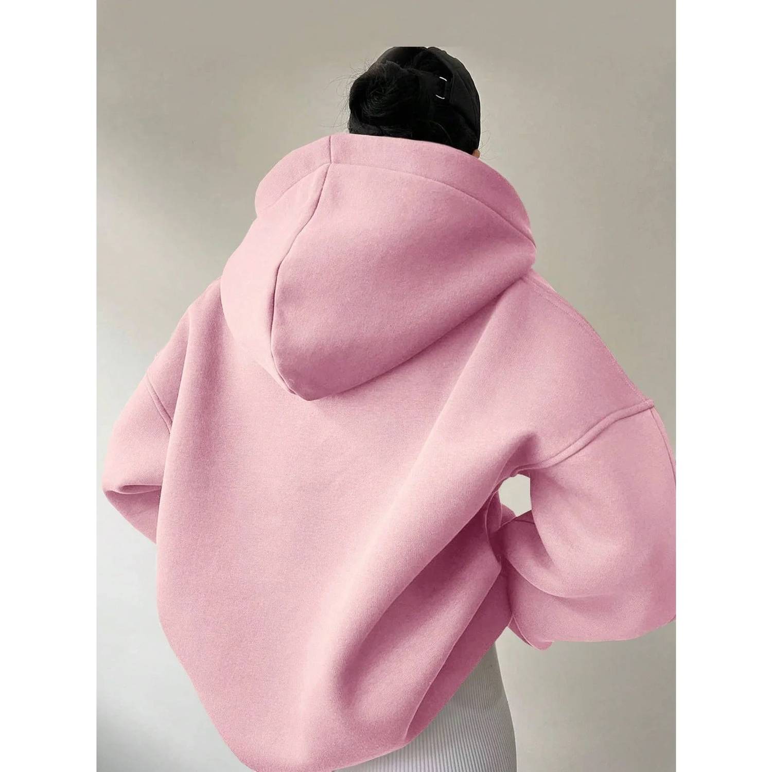 Lily Clothing - Slouchy Hooded Sweatshirt