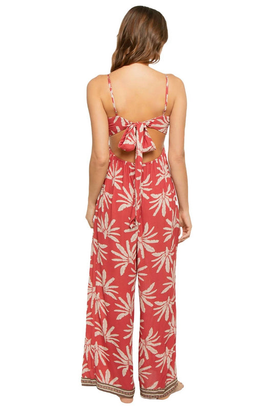 Vintage Havana - Palm Island Wide Leg Jumpsuit