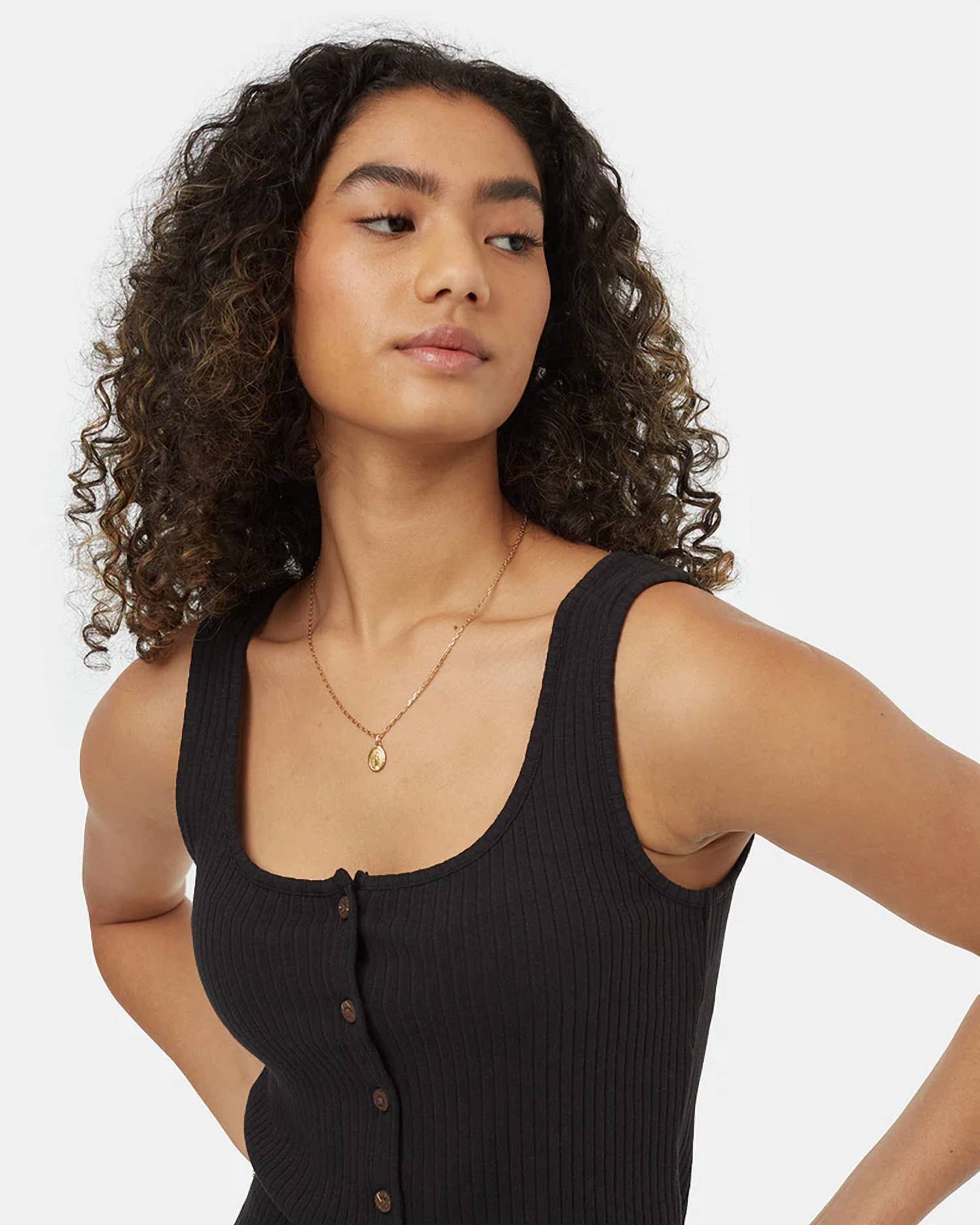 Tentree - Moraine Button Tank Top