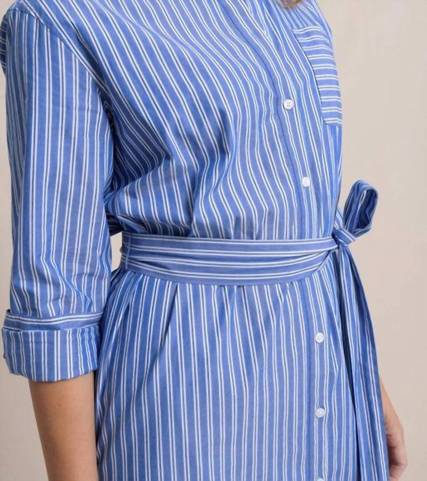 Southern Tide - Farren Striped Shirt Dress