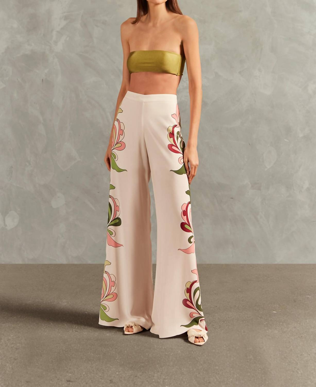 Adriana Degreas - Inamorata Wide-leg Pants