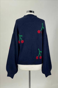 By Together - Women's Cherry Sweater