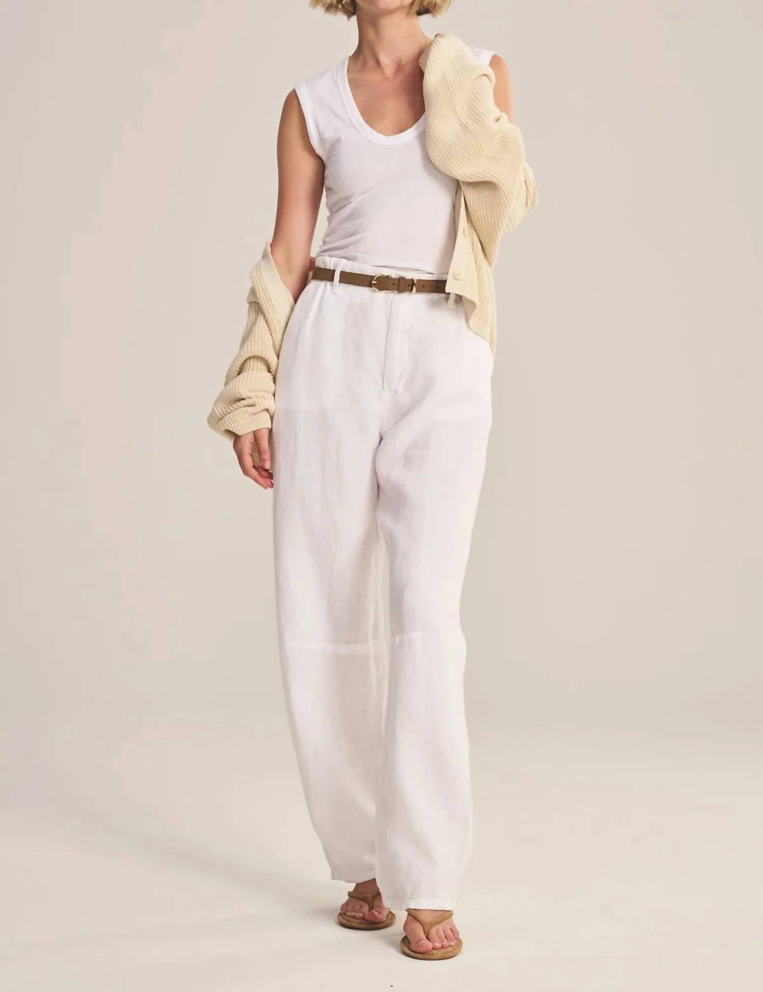 Velvet By Graham & Spencer - Taylor Linen Pant