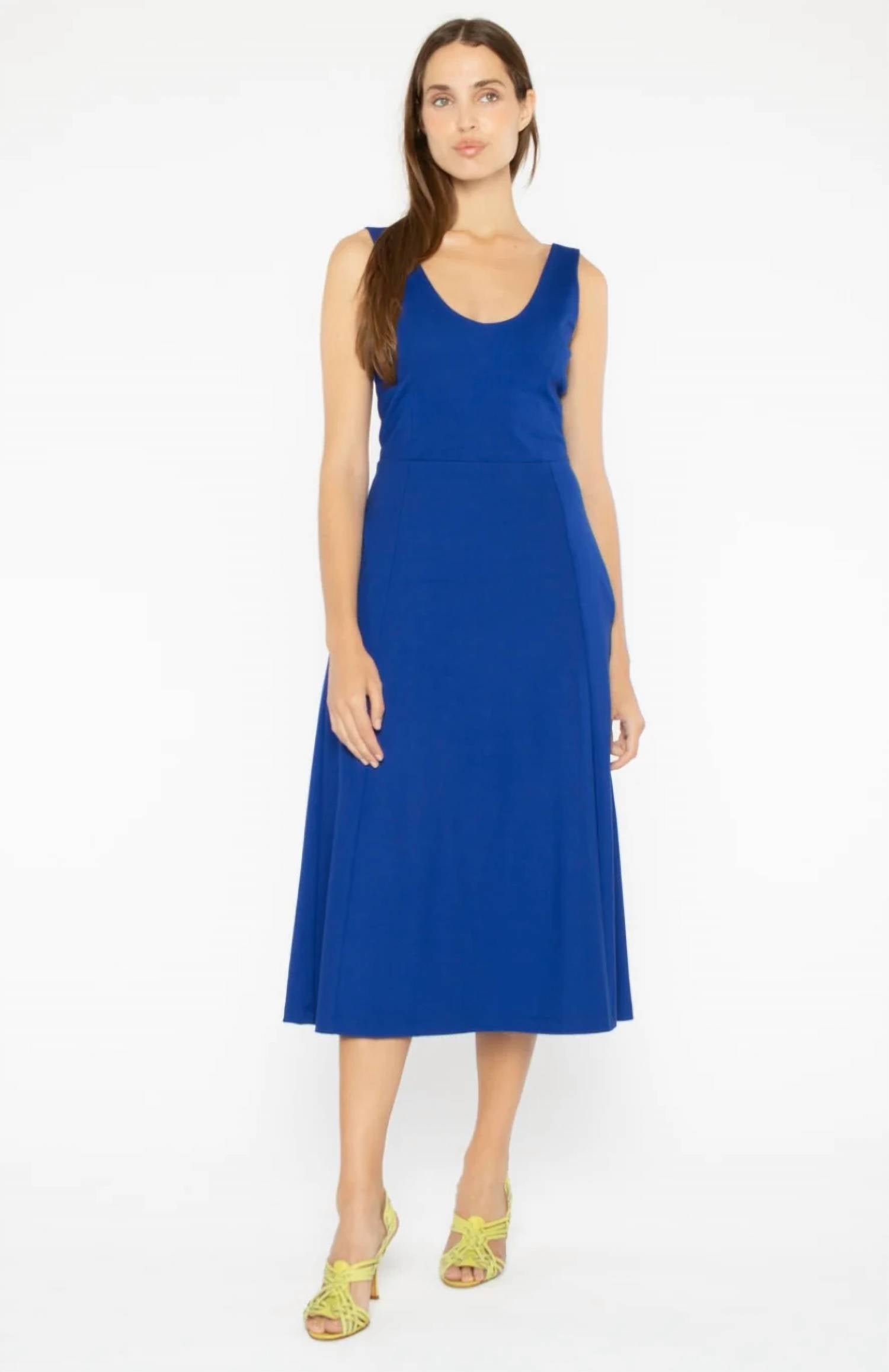 Ripley Rader - Ponte Knit Scoop Midi Dress