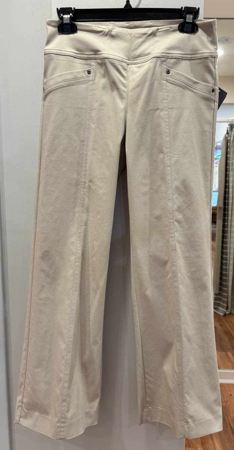 Elliott Lauren - Women's Control Stretch Grommet Wide Leg Pant