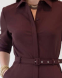 Shug - Brooklyn Collared Romper
