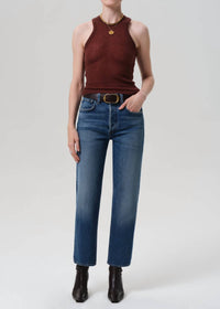 Citizens Of Humanity - Delfina High Rise Straight Jeans