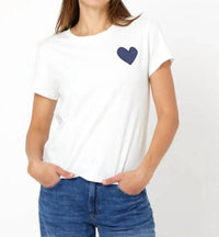 Kerri Rosenthal - Women's Suke Contrast Imperfect Heart Tee