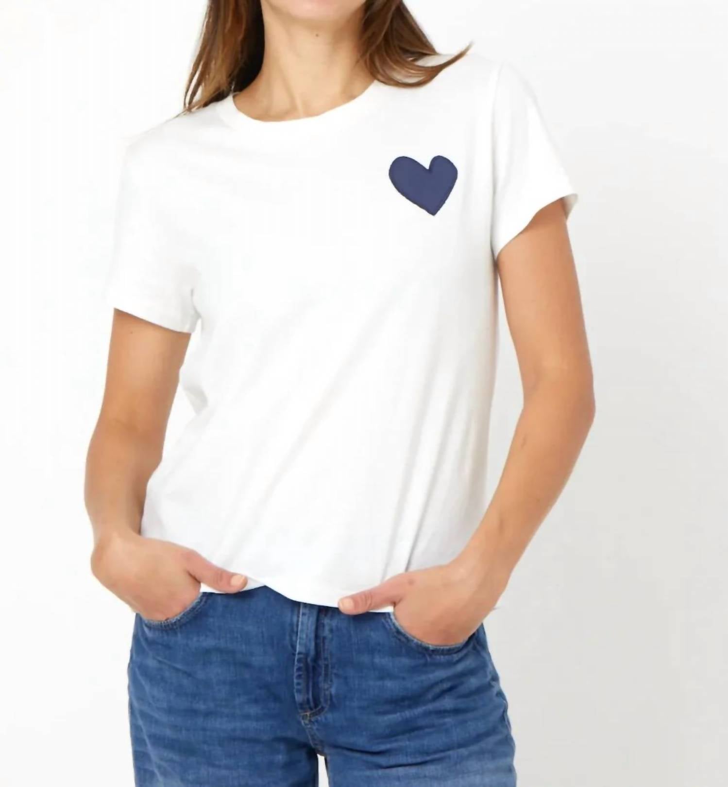 Kerri Rosenthal - Women's Suke Contrast Imperfect Heart Tee