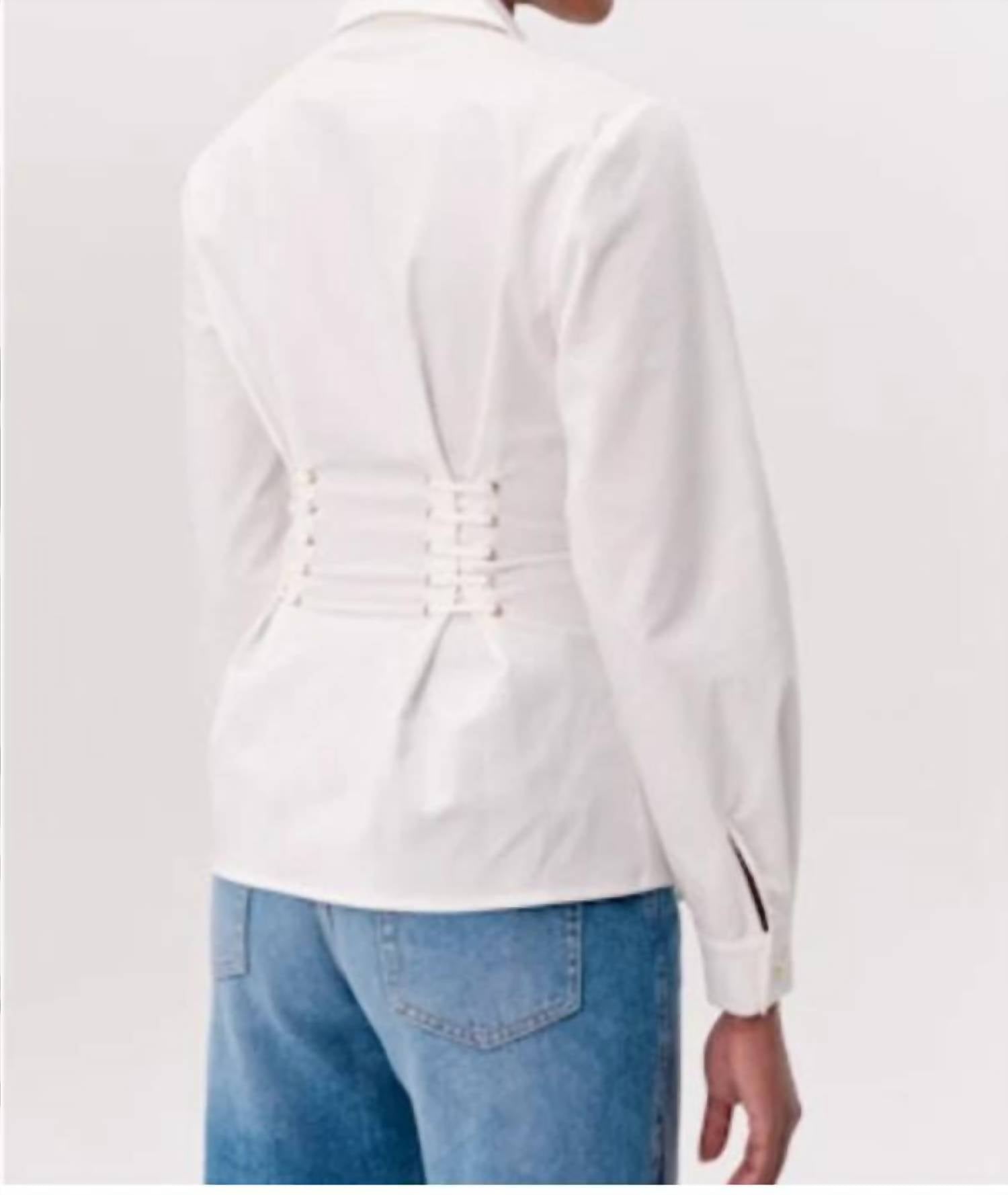 Exquise - Miya Cuffed Shirt