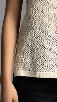 Weekend Los Angeles Women's Bailey Top in white - women's tank top - view 4