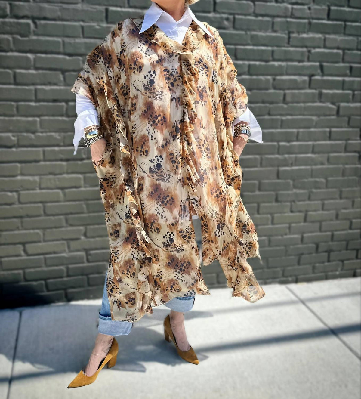 Davi & Dani - Feral Overlay Kimono