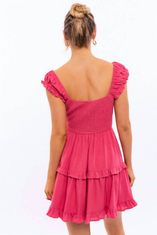 Le Lis - Love Note Ruffle Dress