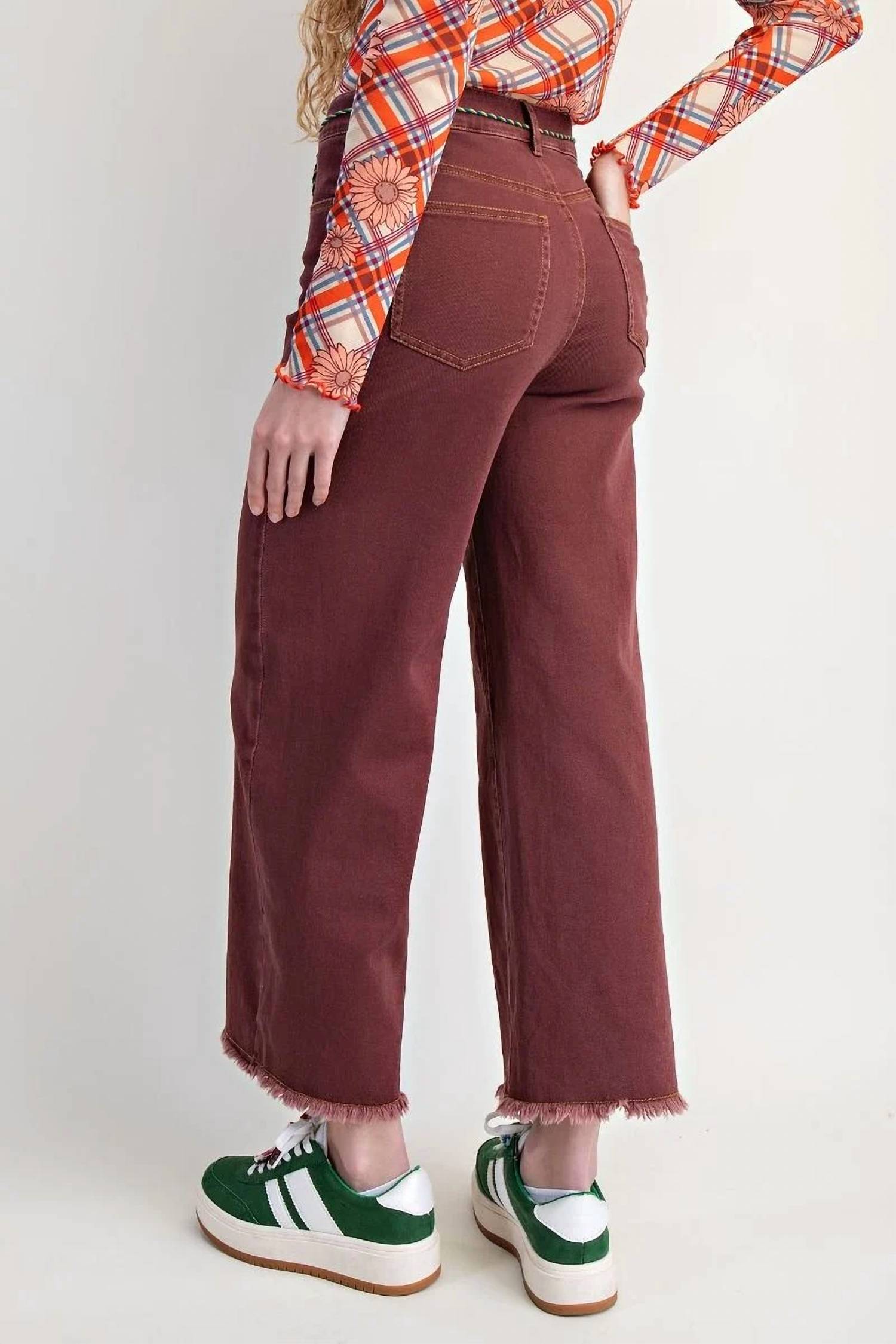 Easel - Women's Clementina Wide Leg Jeans