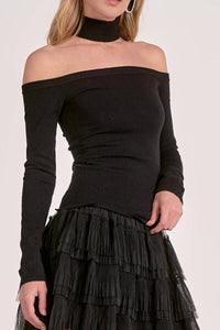 Elan - Abundant Goodness Choker Sweater