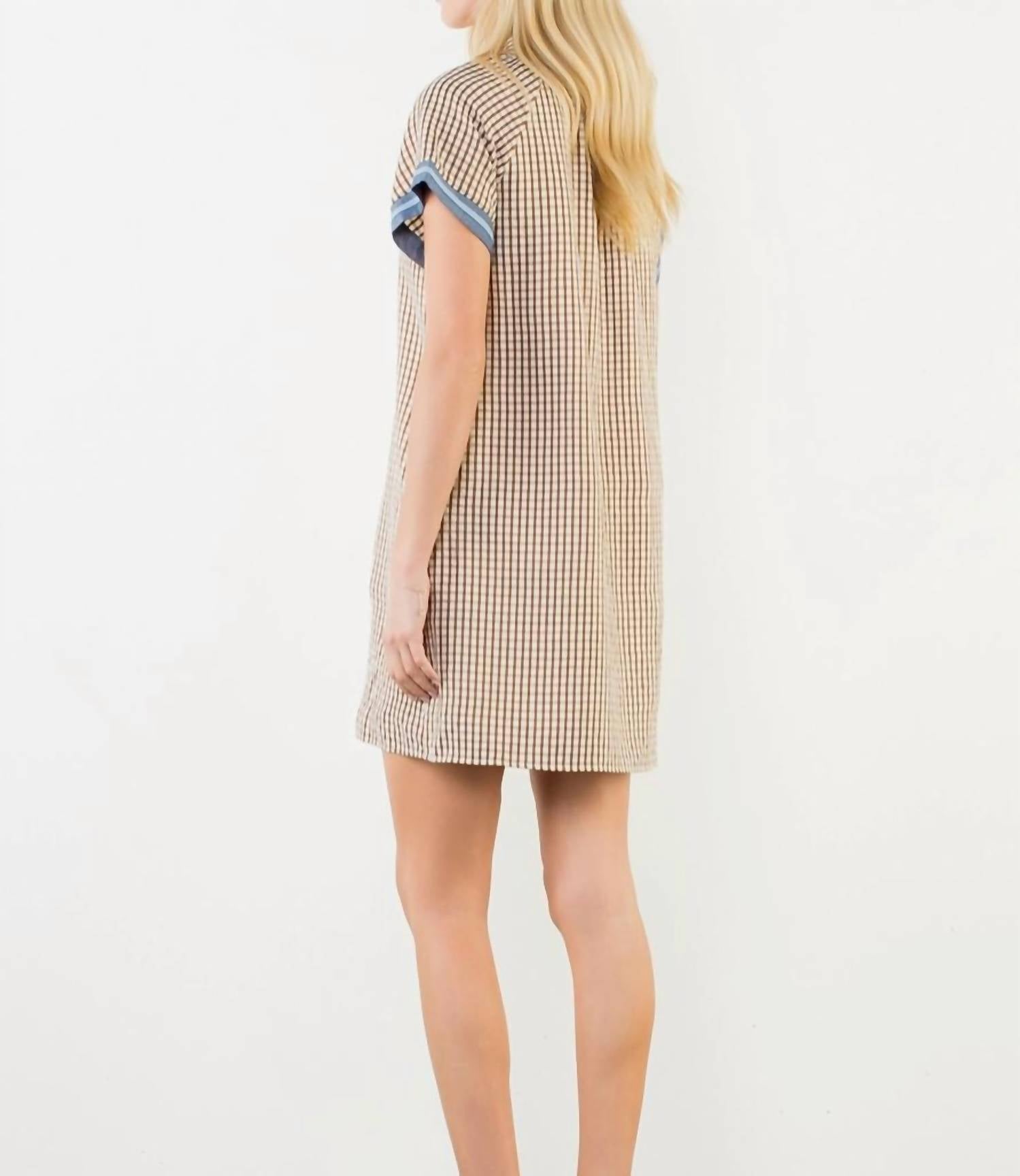 Thml - Gingham Mini Dress