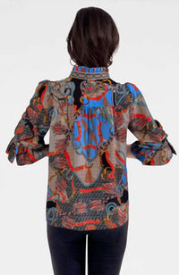 Gretchen Scott - DITTO RUFFLENECK TOP