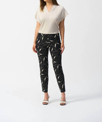 Joseph Ribkoff - Geometric Print Straight Pants
