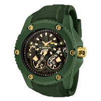 Invicta - Men's Akula Automatic Double Open Heart Strap Watch