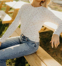 Mikarose - Sugar And Stitches Pointelle Cardigan