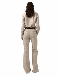 Barbara Bui - Prince of Wales check flare trouser