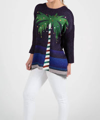 Berek - Holiday Palms Long Sleeve Tunic
