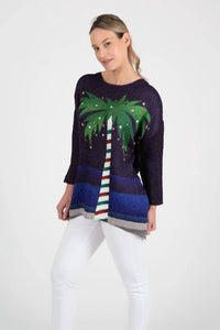 Berek - Holiday Palms Long Sleeve Tunic