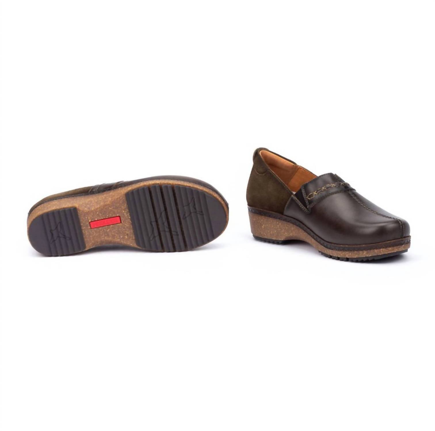 PIKOLINOS Women's Granada Flats in seamoss - women's flats - alternate view
