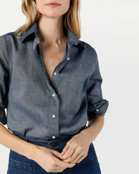 Ann Mashburn - Boyfriend Button Down Shirt