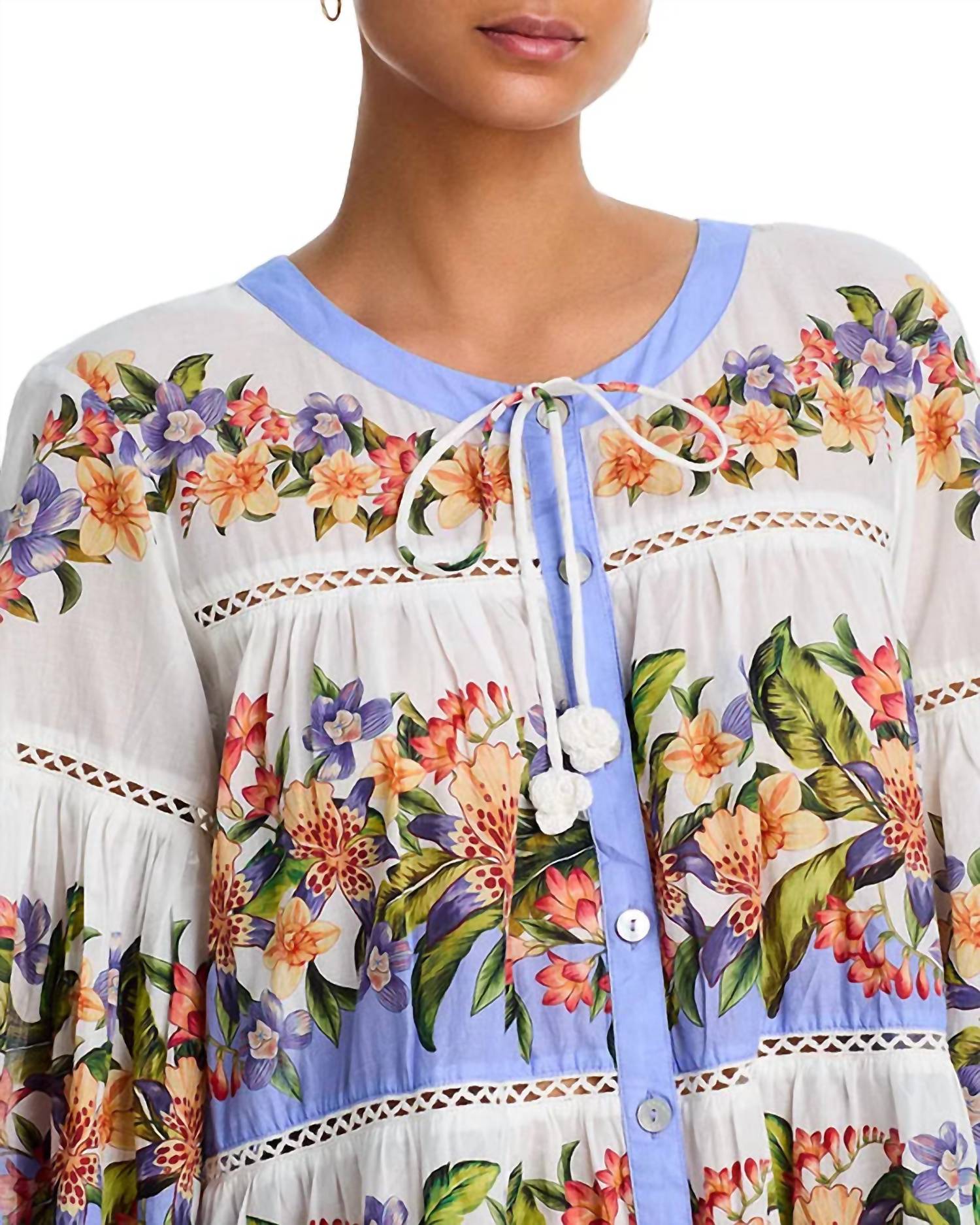 Farm Rio - Hilo Stripes Mini Dress