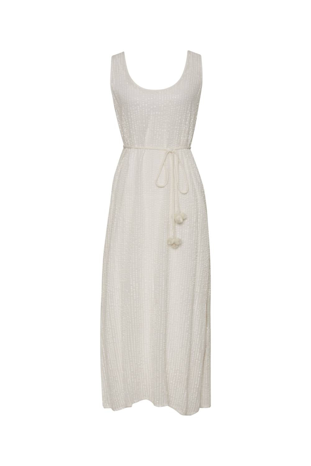Gold Hawk - LIZA SEQUIN LONG TANK DRESS
