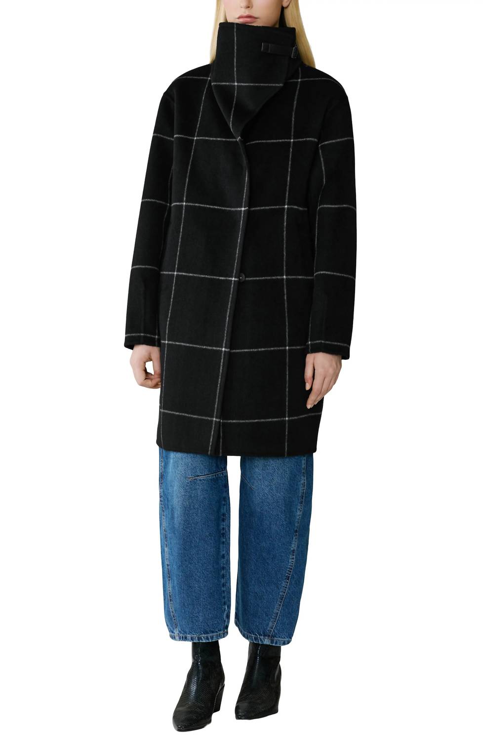 Soia&Kyo - Jackie Wool Blend Longline Coat