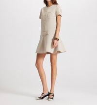Theo The Label - Daphne Fluted Mod Dress