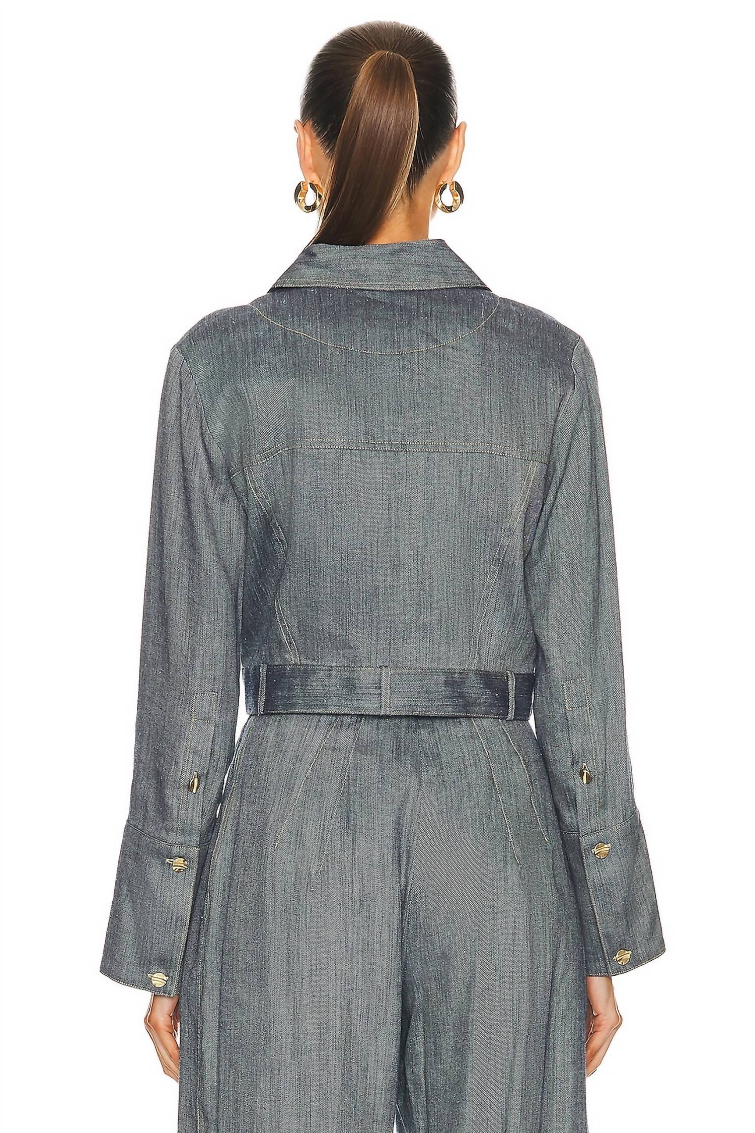 Matthew Bruch - Button Up Denim Jacket