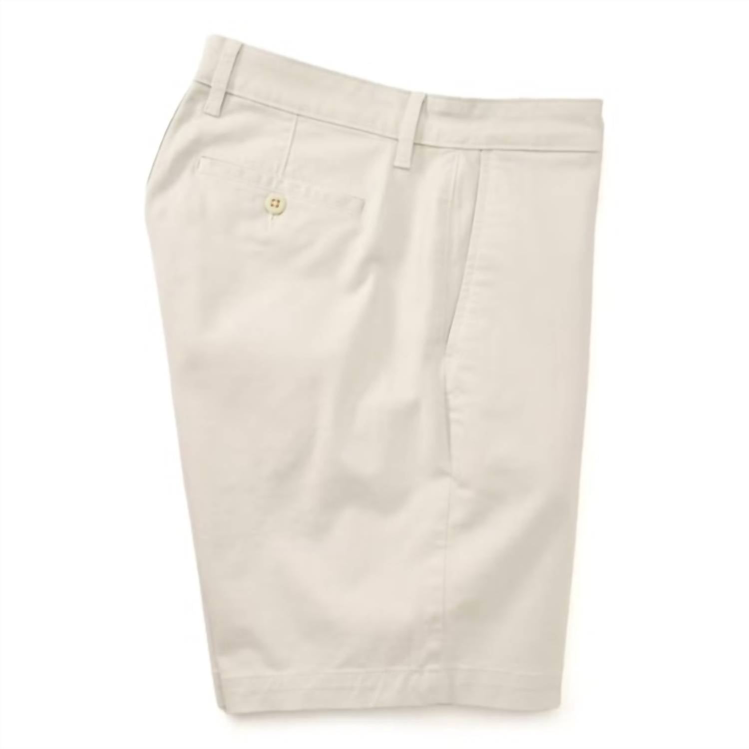 Flint and Tinder Men’s 365 Chino Shorts in cream - men's shorts - view 7