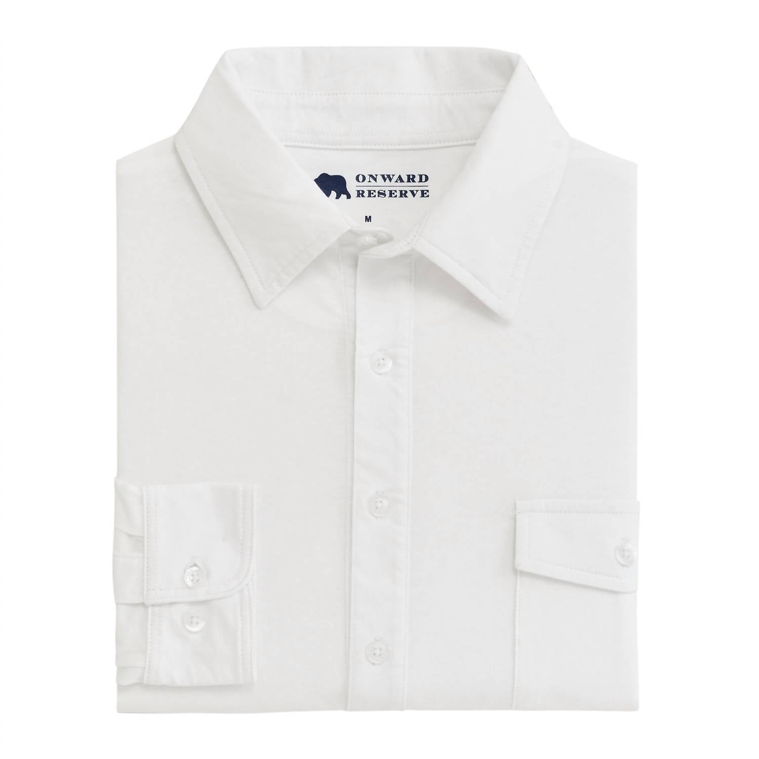 Onward Reserve - Men's Old School Long Sleeve Polo