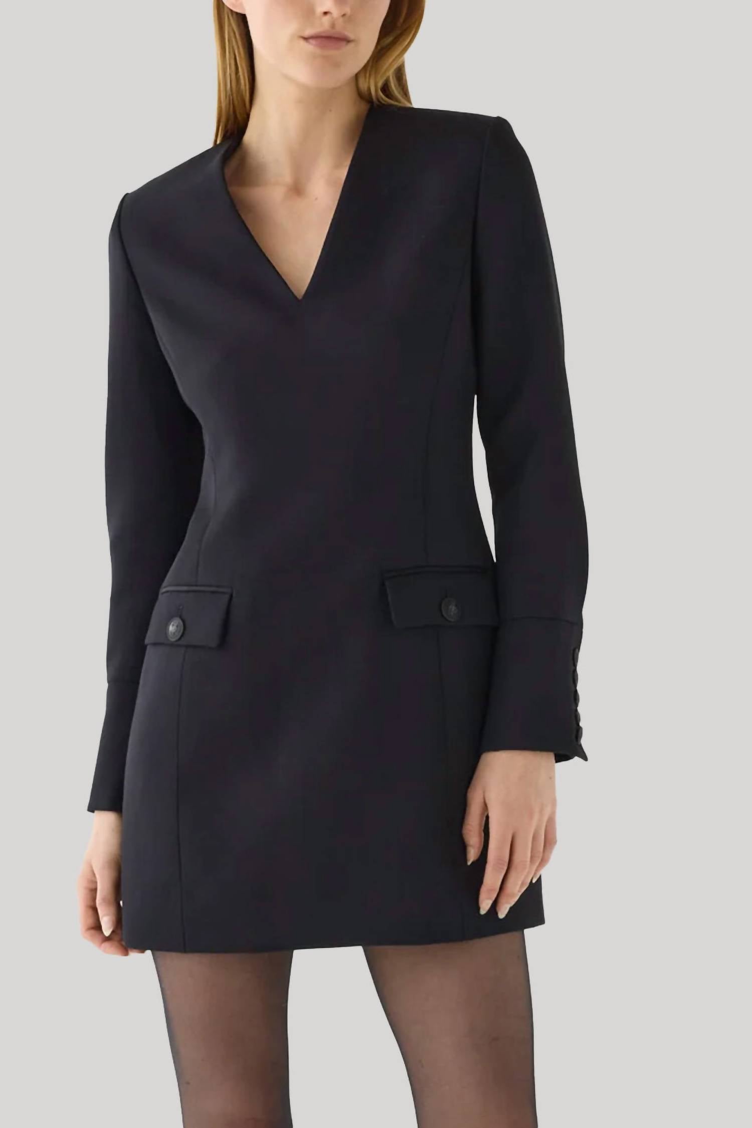 Veronica De Piante - Elsie Long Sleeve Dress