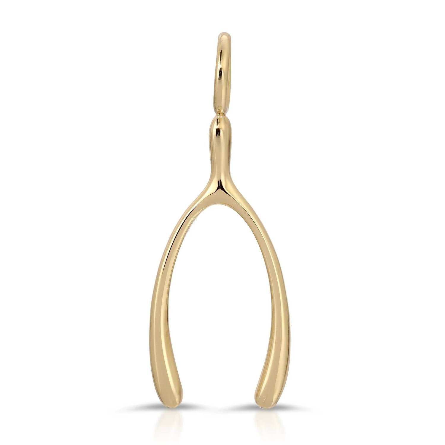 Eklexic - Women's Make A Wish-bone Pendant