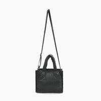 Like Dreams - Women's Kiara Quilted Puffer Heart-embossed Tote Bag
