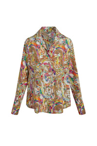 Catherine Gee - Daria French Cuff Silk Blouse