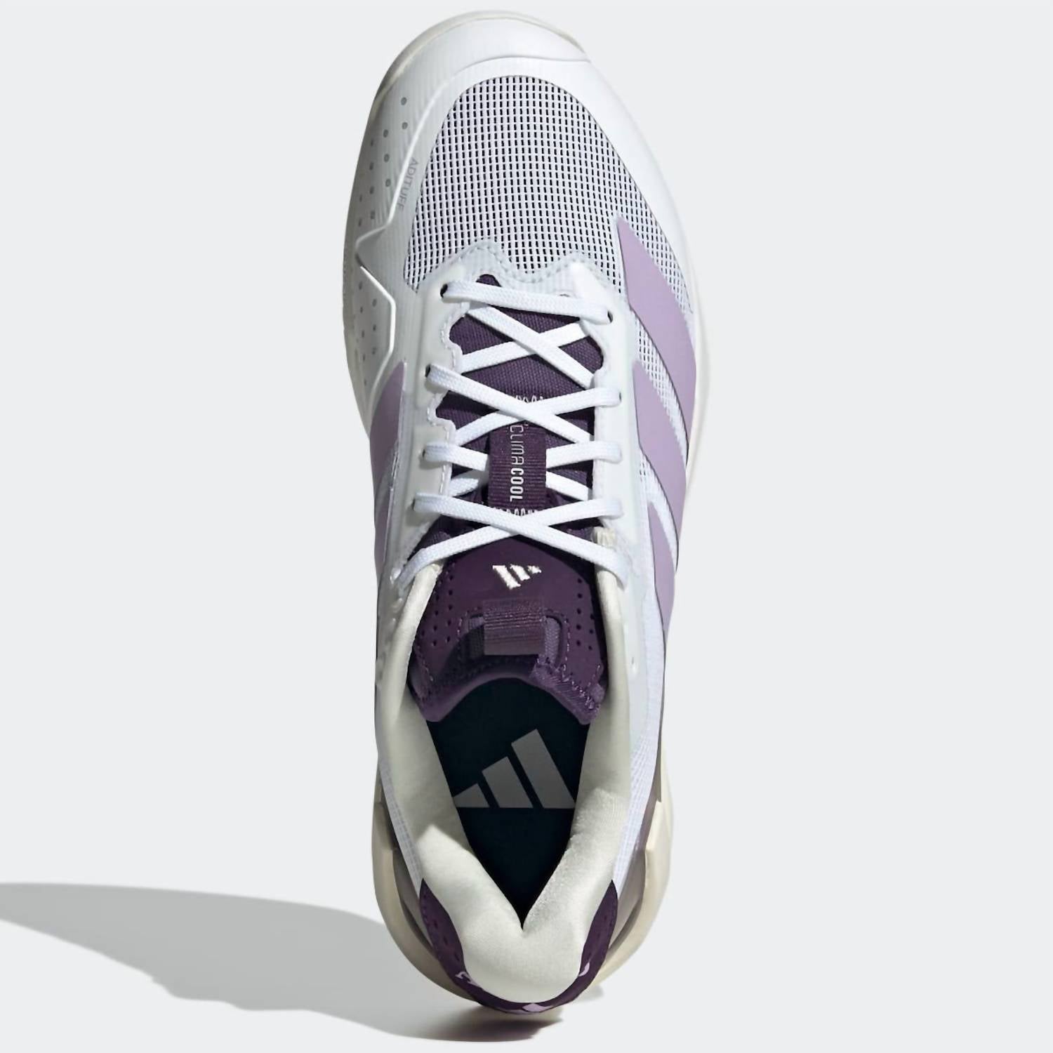 adidas Women's Adizero Ubersonic 5 Tennis Shoes in white plum - women's shoe - view 5