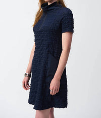 Joseph Ribkoff - A-line Textured Dress