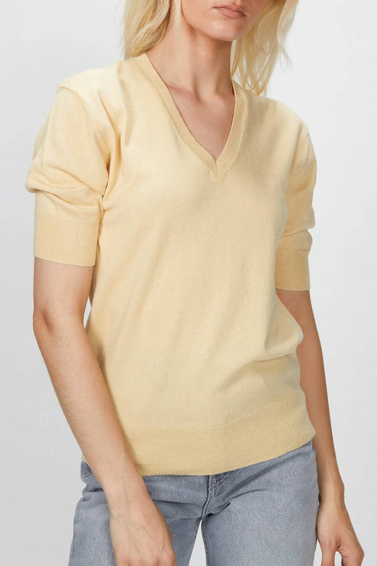 ELBOW V-NECK TOP